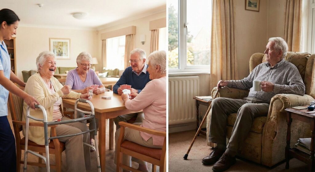 Assisted Living vs Staying at home