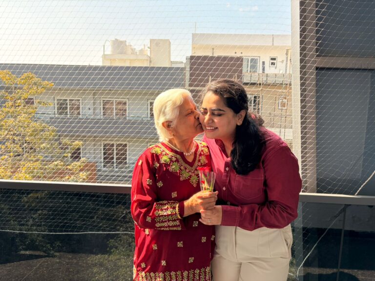 Resident with Caregiver at Gracias Living